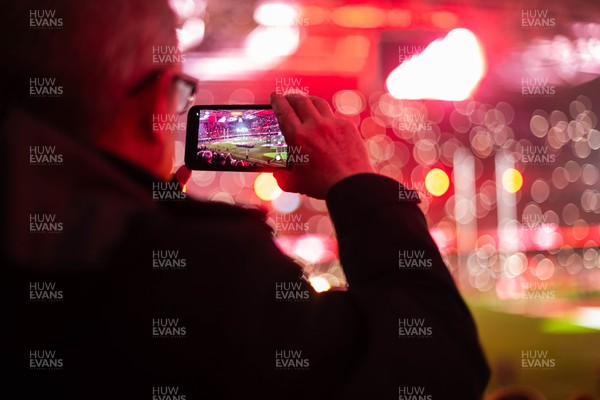 210226 - Wales v Scotland - Guinness Six Nations - Fans eye view