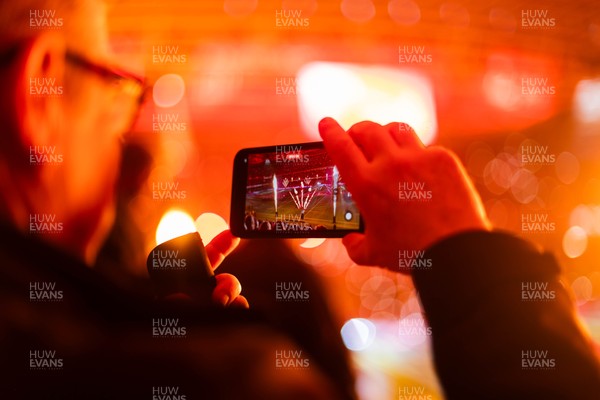 210226 - Wales v Scotland - Guinness Six Nations - Fans eye view