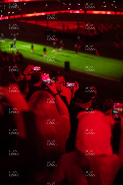 210226 - Wales v Scotland - Guinness Six Nations - Fans eye view