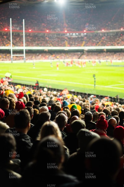 210226 - Wales v Scotland - Guinness Six Nations - Fans’ eye view of the Game from Level 4 