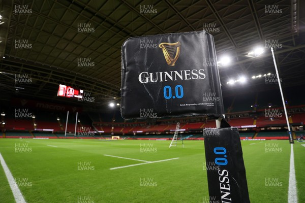 210226 - Wales v Scotland - Guinness Six Nations Championship - General View of the Principality Stadium before the game