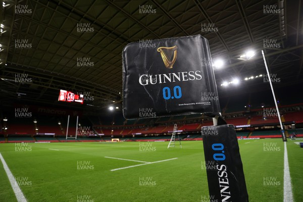 210226 - Wales v Scotland - Guinness Six Nations Championship - General View of the Principality Stadium before the game
