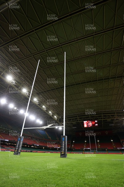 210226 - Wales v Scotland - Guinness Six Nations Championship - General View of the Principality Stadium before the game