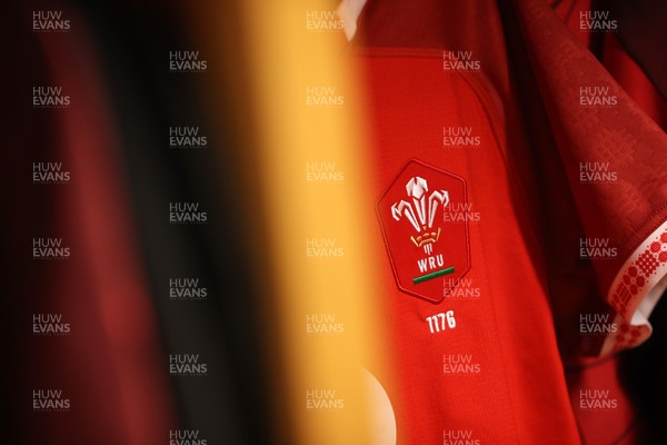 210226 - Wales v Scotland - Guinness Six Nations Championship - Wales dressing room before the game