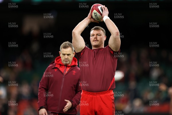 210226 - Wales v Scotland - Guinness Six Nations Championship - Dewi Lake of Wales 