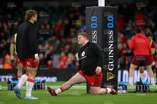 210226 - Wales v Scotland - Guinness Six Nations Championship - Rhys Carre of Wales 