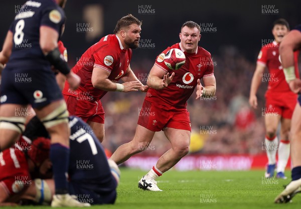 210226 - Wales v Scotland - Guinness Six Nations Championship - Dewi Lake of Wales 