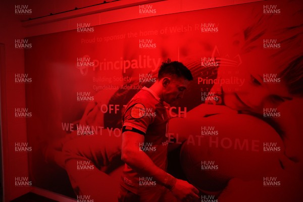 210226 - Wales v Scotland - Guinness Six Nations Championship - Josh Adams of Wales 