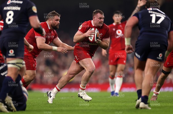 210226 - Wales v Scotland - Guinness Six Nations Championship - Dewi Lake of Wales 