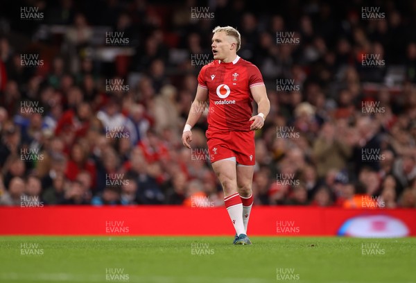 210226 - Wales v Scotland - Guinness Six Nations Championship - Blair Murray of Wales 