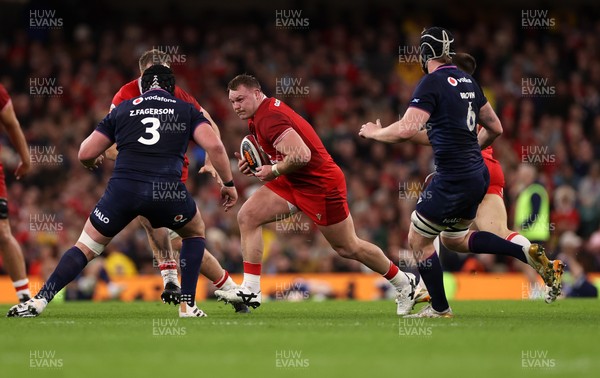 210226 - Wales v Scotland - Guinness Six Nations Championship - Dewi Lake of Wales 