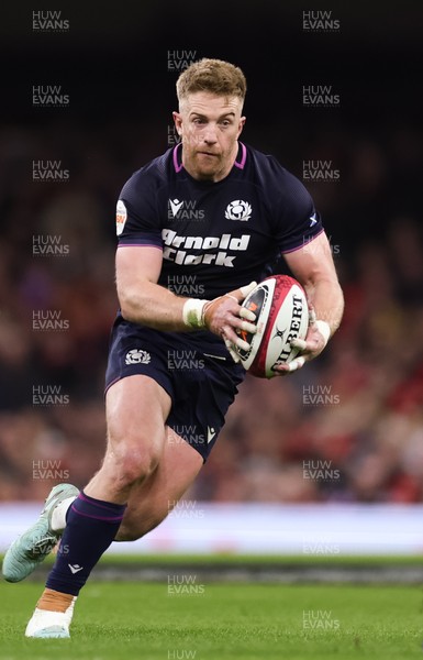 210226 - Wales v Scotland, 2026 Guinness Six Nations - Kyle Steyn of Scotland
