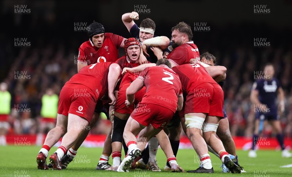 210226 - Wales v Scotland, 2026 Guinness Six Nations - James Botham of Wales 