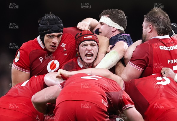210226 - Wales v Scotland, 2026 Guinness Six Nations - James Botham of Wales 