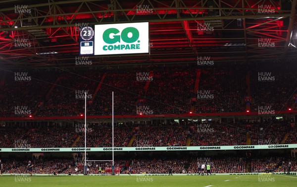 210226 - Wales v Scotland, 2026 Guinness Six Nations - Go Compare Shot Clock