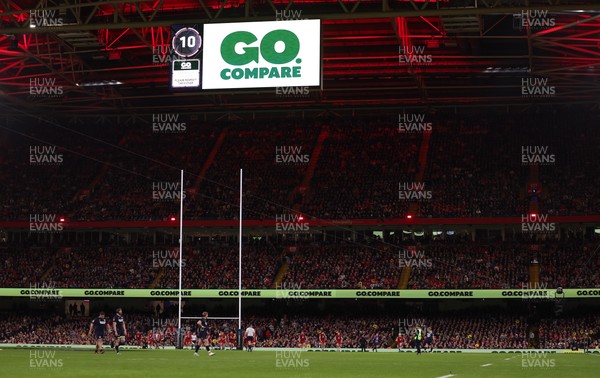 210226 - Wales v Scotland, 2026 Guinness Six Nations - Go Compare Shot Clock