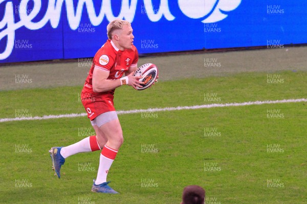 210226 - Wales v Scotland - Guinness Six Nations - Blair Murray of Wales