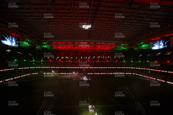 210226 - Wales v Scotland - Guinness Six Nations - The Stickmen Project at half time