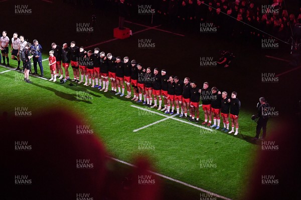 210226 - Wales v Scotland - Guinness Men's Six Nations - Wales anthem
