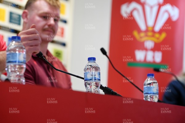 210226 - Wales v Scotland - Guinness Men's Six Nations - Dewi Lake of Wales speaks in a press conference after the match