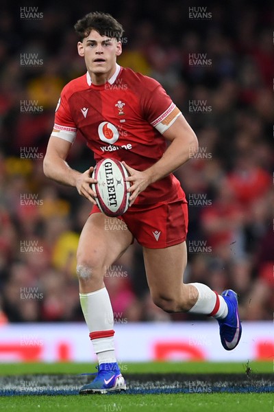 210226 - Wales v Scotland - Guinness Men's Six Nations - Eddie James of Wales