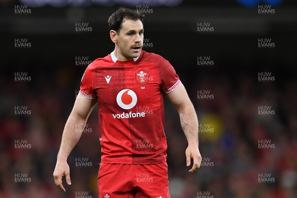 210226 - Wales v Scotland - Guinness Men's Six Nations - Tomos Williams of Wales