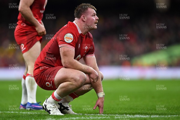 210226 - Wales v Scotland - Guinness Men's Six Nations - Dewi Lake of Wales