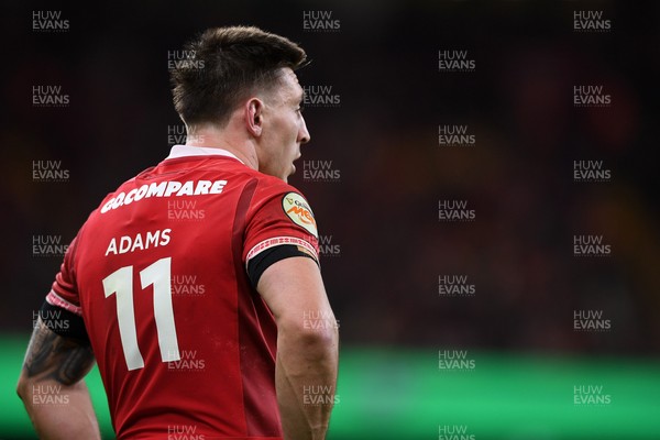 210226 - Wales v Scotland - Guinness Men's Six Nations - Josh Adams of Wales