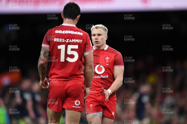 210226 - Wales v Scotland - Guinness Men's Six Nations - Balir Murray of Wales