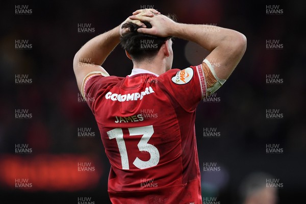 210226 - Wales v Scotland - Guinness Men's Six Nations - Eddie James of Wales