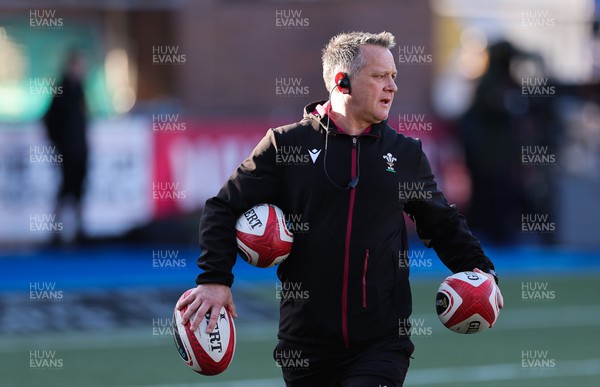 230324 - Wales v Scotland, Guinness Women’s 6 Nations - Shaun Connor, Wales Women attack coach