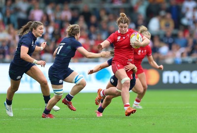 230825 - Wales v Scotland, Women’s Rugby World Cup - Kate Williams of Wales