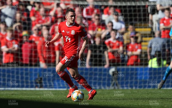 240319 - Wales v Slovakia - UEFA EURO 2020 Qualifier - Connor Roberts of Wales