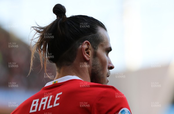 240319 - Wales v Slovakia, UEFA Euro 2020 Qualifier - Gareth Bale of Wales during the match