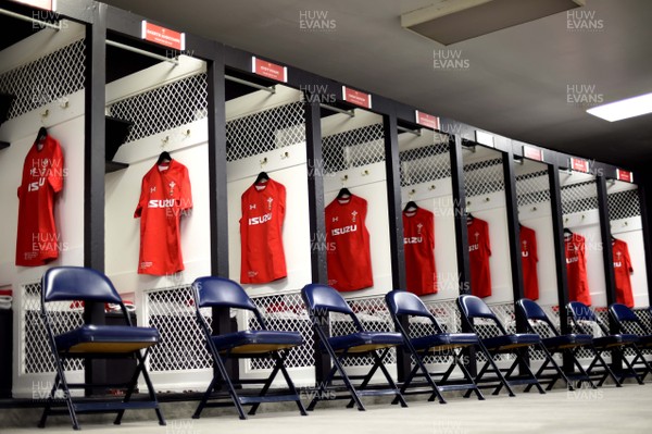 020618 - Wales v South Africa - International Rugby - Wales dressing room
