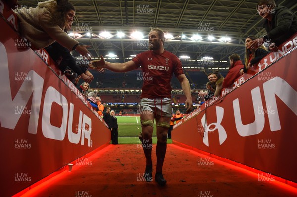 021217 - Wales v South Africa - Under Armour Series - Alun Wyn Jones of Wales after the game