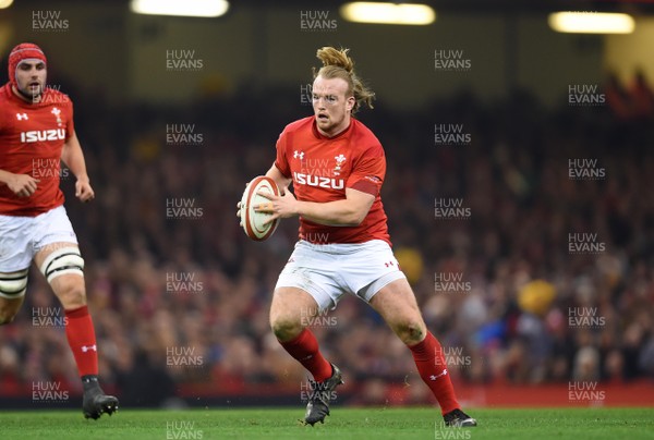 021217 - Wales v South Africa - Under Armour Series - Kristian Dacey of Wales