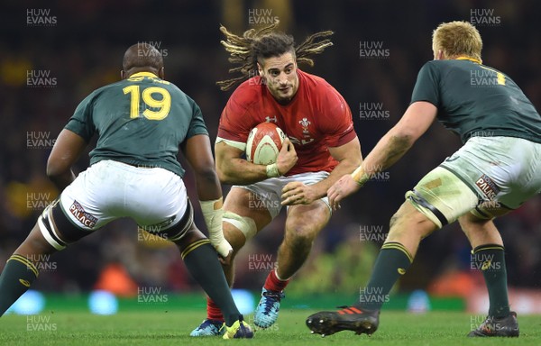 021217 - Wales v South Africa - Under Armour Series - Josh Navidi of Wales