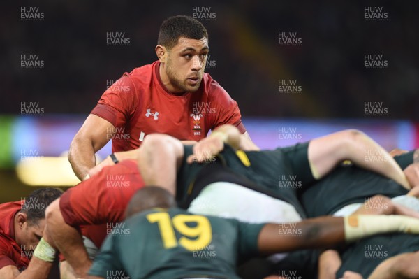021217 - Wales v South Africa - Under Armour Series - Taulupe Faletau of Wales
