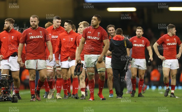 021217 - Wales v South Africa - Under Armour Series 2017 - Taulupe Faletau of Wales at full time