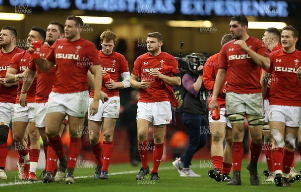 021217 - Wales v South Africa - Under Armour Series 2017 - Dan Biggar of Wales at full time