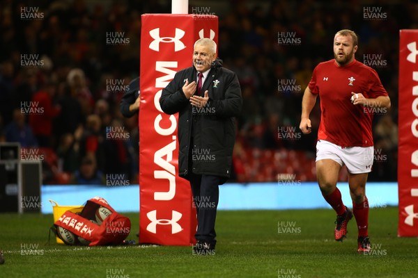 021217 Wales v New South Africa - Under Armour 2017 Series -  Head Coach of Wales Warren Gatland