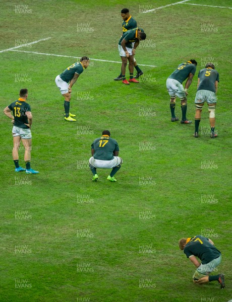 021217 Wales v South Africa  South Africa look dejected at the end of the game