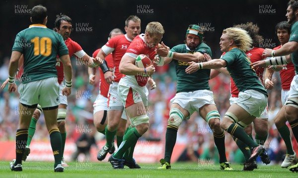 050610 - Wales v South Africa - Principality Building Society Summer Test - Bradley Davies of Wales