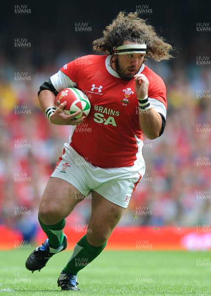 050610 - Wales v South Africa - Principality Building Society Summer Test - Adam Jones of Wales