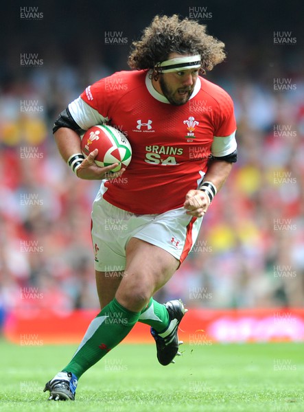 050610 - Wales v South Africa - Principality Building Society Summer Test - Adam Jones of Wales