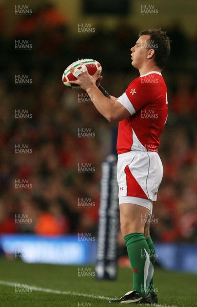 08.11.08 Wales v South Africa... Wales' Matthew Watkins.. 