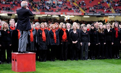 13.11.10 - Wales v South Africa - Invesco Perpetual Series 2010 - Aberystwyth Madrigal Choir, Car Caerdydd. 