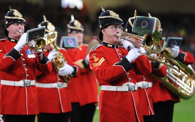 13.11.10 - Wales v South Africa - Invesco Perpetual Series 2010 - Regimental Band of the Royal Welsh. 