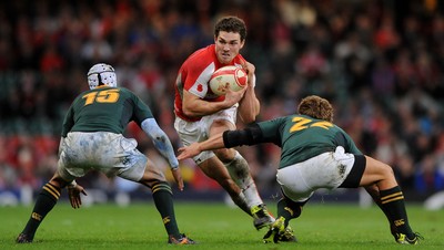 13.11.10 - Wales v South Africa - Invesco Perpetual Series 2010 - George North of Wales. 